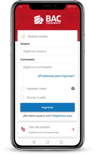 Banca Móvil BAC .